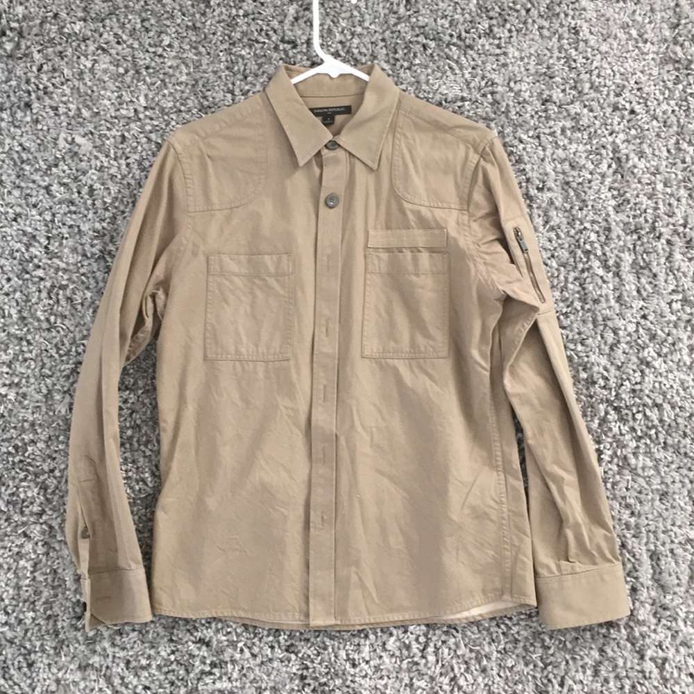 Mens Banana republic button up